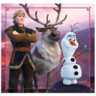 Clementoni 25306 Super Color 3 az 1-ben puzzle - Disney Jégvarázs (3 x 48 db)