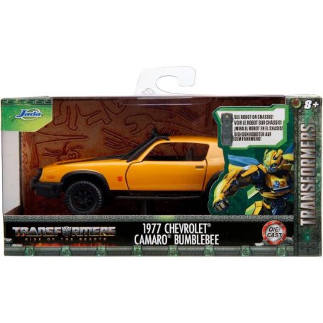 Jada Transformers Rise Of The Beasts - 1977 Chevrolet Camaro Bumblebee