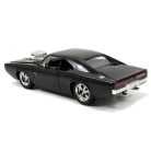 Jada Hollywood Rides RC autómodell Halálos iramban - Dodge Charger 1970 Glossy Black 1:24