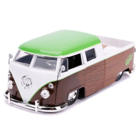 Jada Hollywood Rides Marvel - A Galaxis őrzői játékautó figurával - 1963 Volkswagen Bus Pickup és Groot