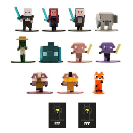 Jada Toys Nanofigurák meglepetés csomag - Minecraft játékfigura (1 db)