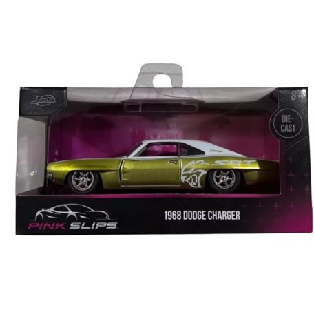 Jada Toys Pink Slips Halálos iramban - 1968 Dodge Charger R/T autómodell (1:32)