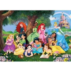   Clementoni 25743 Super Color puzzle - Disney hercegnők (104 db)