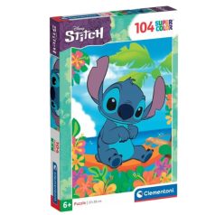   Clementoni 25755 Super Color puzzle - Disney: Stitch (104 db)