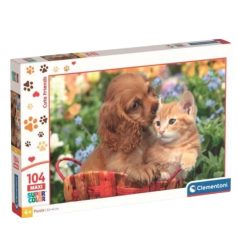   Clementoni 25763 Super Color Maxi puzzle - Cuki barátok (104 db)