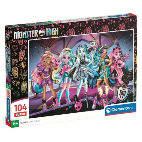 Clementoni 25784 Super Color puzzle - Monster High (104 db)