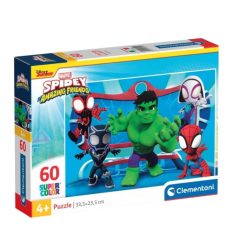  Clementoni 26595 Super Color puzzle - Marvel Spidey - Póki és Csodálatos barátai (60 db)