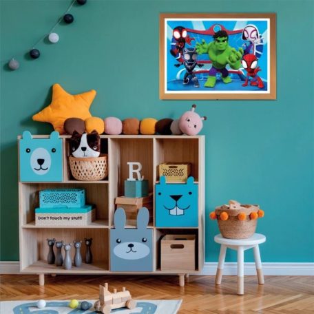 Clementoni 26595 Super Color puzzle - Marvel Spidey - Póki és Csodálatos barátai (60 db)