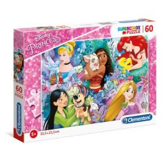   Clementoni 26995 SuperColor Puzzle - Disney hercegnők (60 db)
