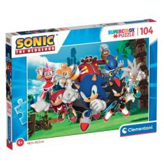 Clementoni 27159 Super Color puzzle - Sonic (104 db)