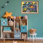 Clementoni 27175 Glowing Lights Puzzle - Batman (104 db)