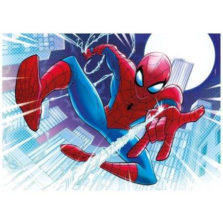 Clementoni 27555 Glowing Lights Puzzle - Pókember (104 db)