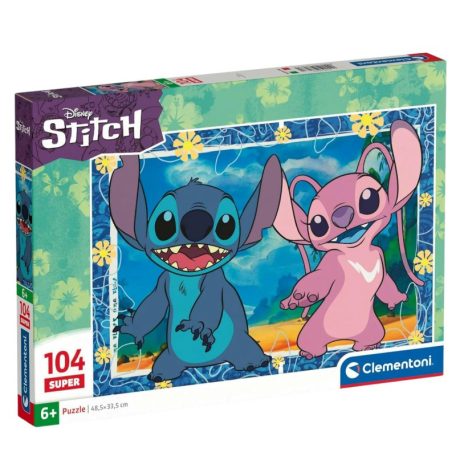 Clementoni 27573 Super Color puzzle - Disney Stitch (104 db)