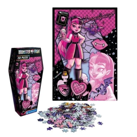 Clementoni 28184 Monster High Collection puzzle - Dracu Laura (150 db)