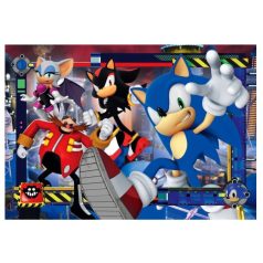   Clementoni 29797 Puzzle négyzet alakú dobozban - Sonic 2 (180 db)