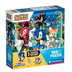   Clementoni 29799 Puzzle négyzet alakú dobozban - Sonic, a sündisznó (180 db)