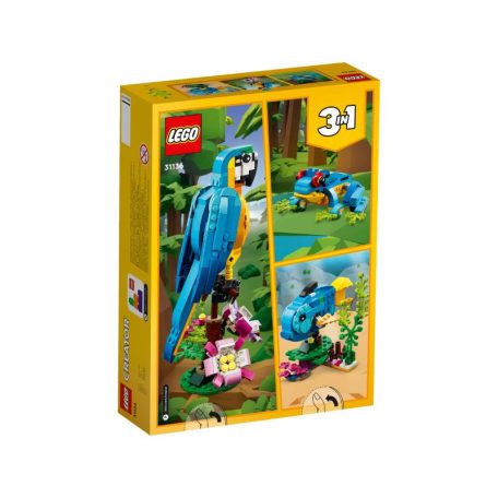 LEGO Creator 31136 Egzotikus papagáj
