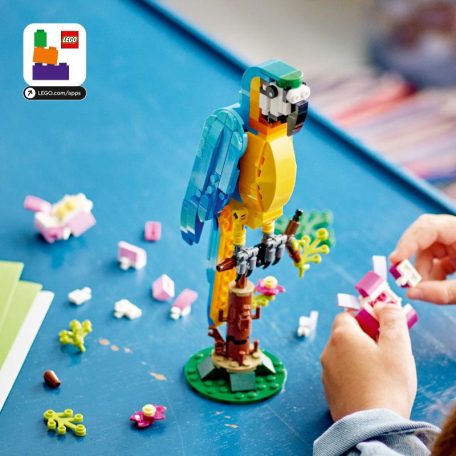 LEGO Creator 31136 Egzotikus papagáj