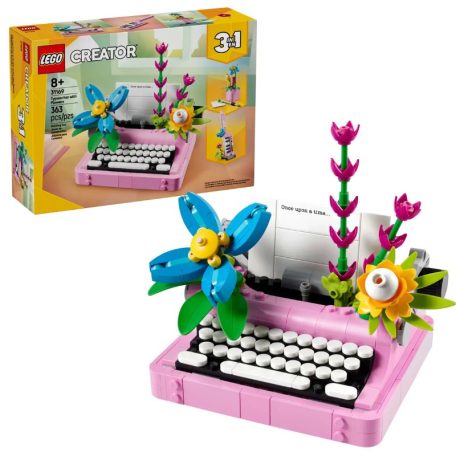 LEGO Creator 3in1 31169 Írógép virágokkal