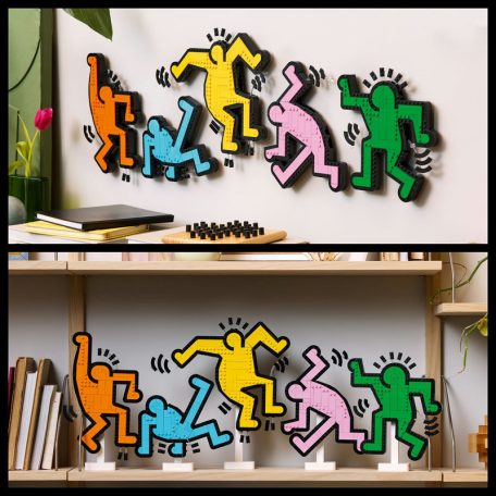 LEGO Art 31216 Keith Haring - Táncoló figurák