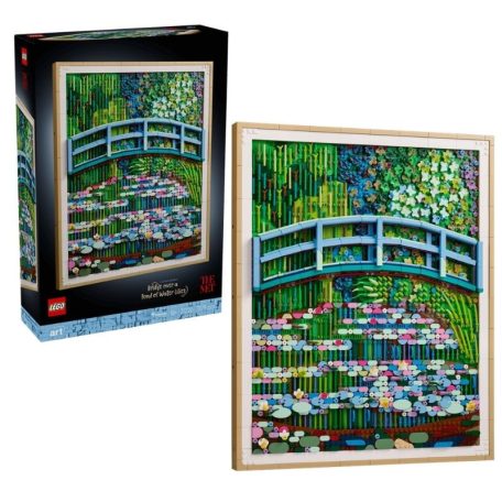 LEGO Art 31220 Claude Monet - Híd a vízililiomos tó felett