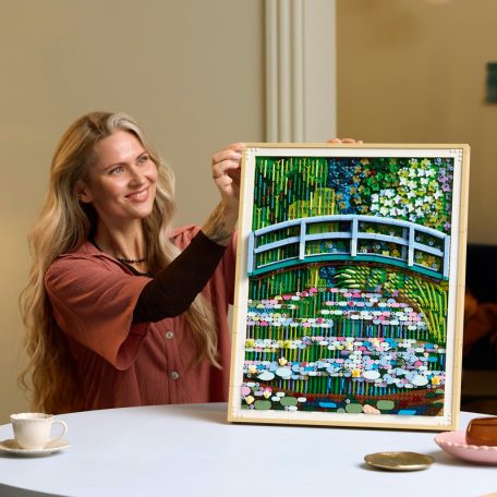 LEGO Art 31220 Claude Monet - Híd a vízililiomos tó felett