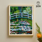 LEGO Art 31220 Claude Monet - Híd a vízililiomos tó felett