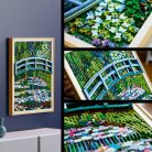 LEGO Art 31220 Claude Monet - Híd a vízililiomos tó felett