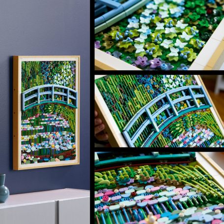LEGO Art 31220 Claude Monet - Híd a vízililiomos tó felett