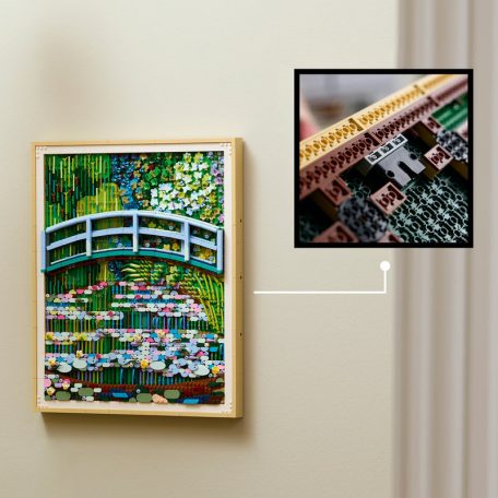 LEGO Art 31220 Claude Monet - Híd a vízililiomos tó felett
