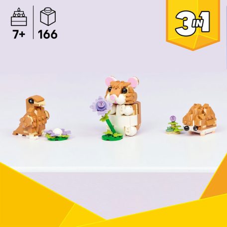 LEGO Creator 31376 Aranyos hörcsög egy virággal