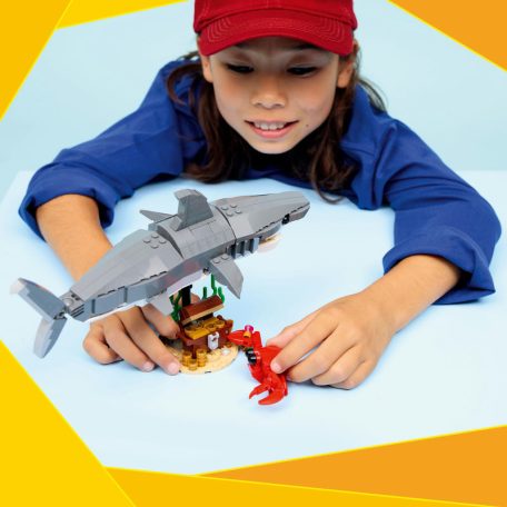 LEGO Creator 31381 Veszedelmes cápa egy kincsesládával