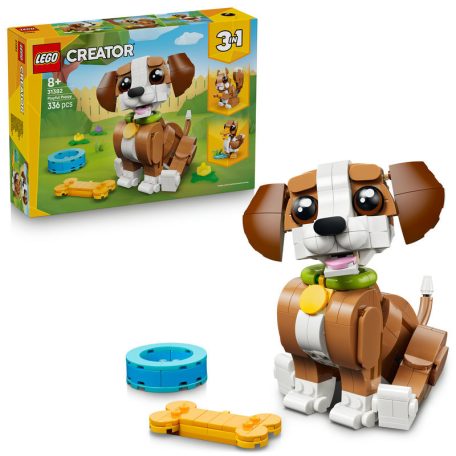 LEGO Creator 31382 Aranyos állatok: Játékos kiskutya