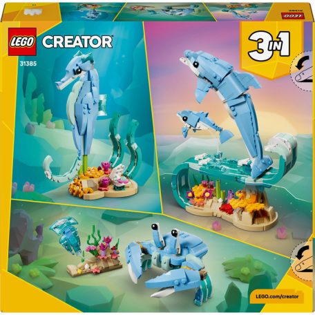 LEGO Creator 31385 Tengeri állatok: Csodálatos delfinek