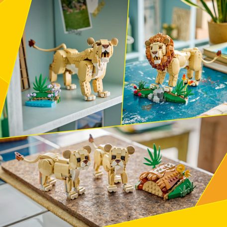 LEGO Creator 31386 Vadállatok: Fenséges oroszlán