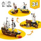 LEGO Creator 31387 Ikonikus kalózhajó