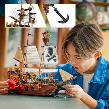 LEGO Creator 31387 Ikonikus kalózhajó