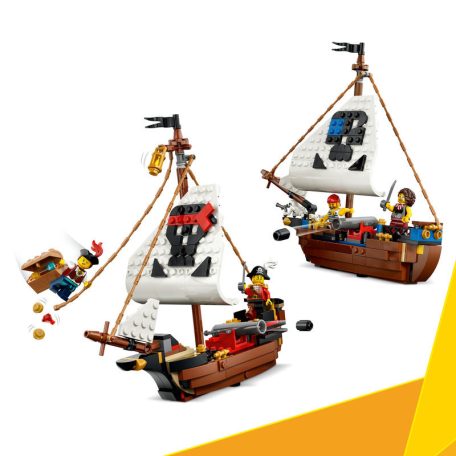 LEGO Creator 31387 Ikonikus kalózhajó