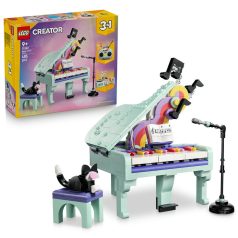 LEGO Creator 31392 Zenés dekoráció cicával