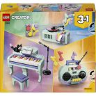 LEGO Creator 31392 Zenés dekoráció cicával
