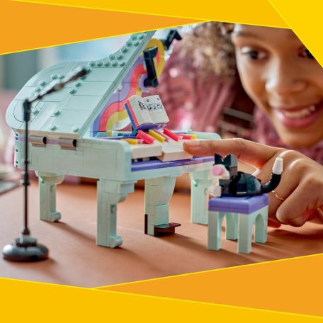 LEGO Creator 31392 Zenés dekoráció cicával