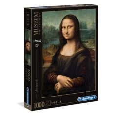   Clementoni 31413 Museum Collection puzzle - Leonardo Da Vinci: Mona Lisa (1000 db)