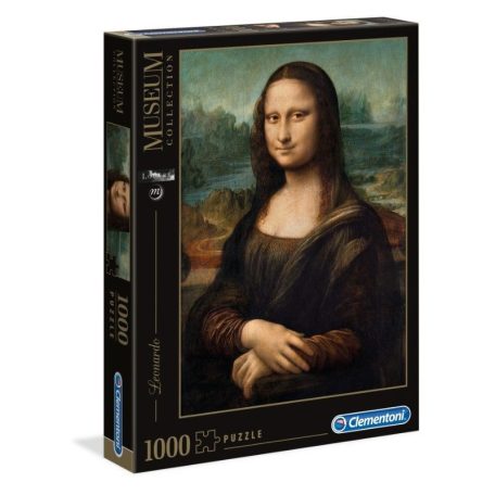 Clementoni 31413 Museum Collection puzzle - Leonardo Da Vinci: Mona Lisa (1000 db)