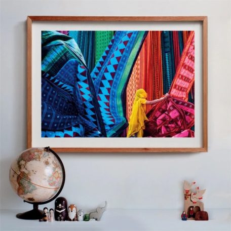 Clementoni 31706 High Qualtiy Collection puzzle - Színes szövetek (1500 db)