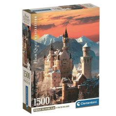   Clementoni 31716 High Quality Collection puzzle - Neuschwanstein kastély (1500 db)