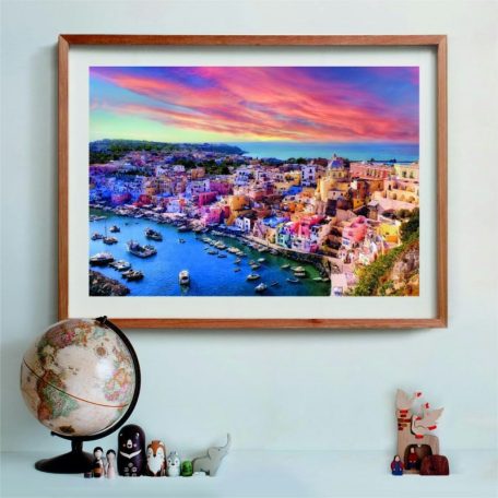 Clementoni 31721 High Quality Collection Compact puzzle - Festői Procida-sziget (1500 db)