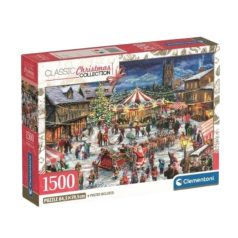   Clementoni 31725 Classic Christmas Collection Compact puzzle - Karácsonyi vásár (1500 db)