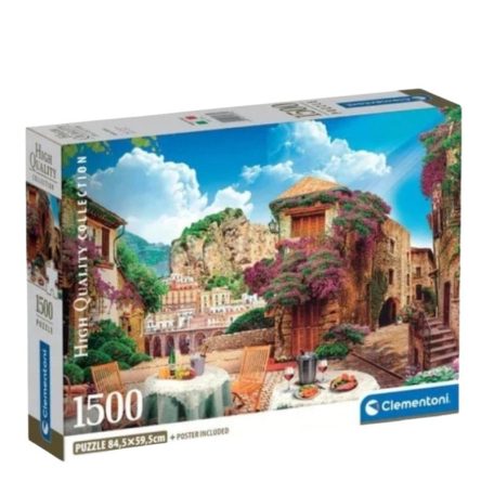 Clementoni 31733 High Quality Collection Compact puzzle - Olasz látkép (1500 db)
