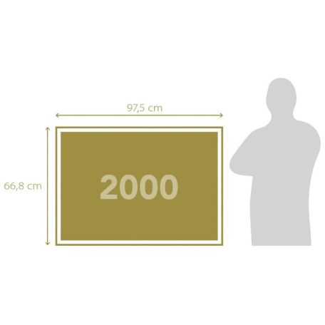 Clementoni 32572 Museum Collection - Botticelli - Vénusz születése (2000 db)