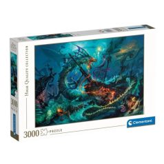   Clementoni 33023 High Quality Collection puzzle - Víz alatti csata (3000 db)